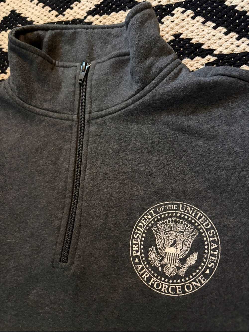 Air Force One Presidential Crew Flight Attendant Sweatshirt USA Made M